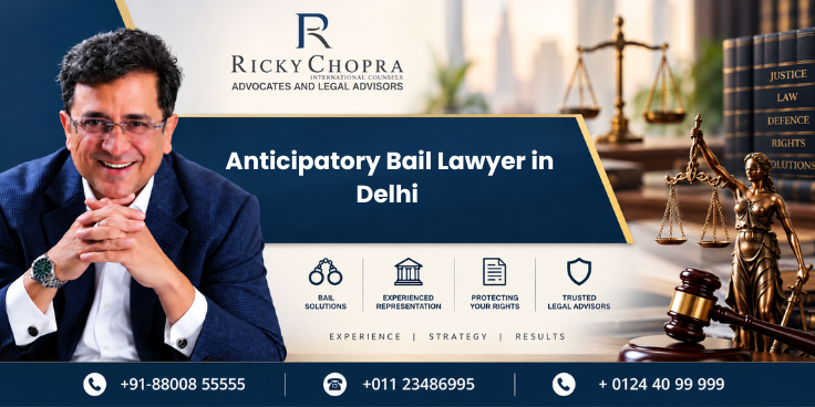 Best Anticipatory Bail Lawyer in Delhi | Top Anticipatory Bail Advocate for East, West, South, Central Delhi, Rohini, Dwarka & More